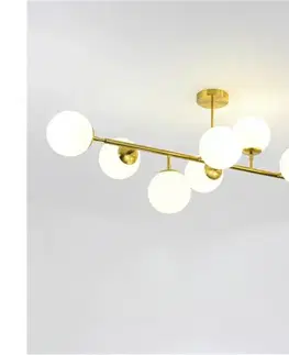 Svietidlá Light Prestige Luster na tyči DORADO 8xE14/40W/230V zlatý LP-002/8P