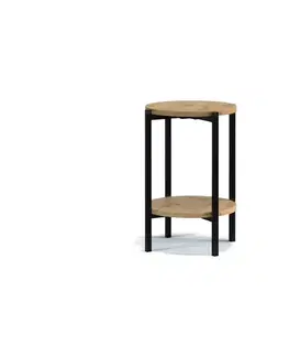 Príručné a servírovacie stolíky ArtGiB Príručný stolík SIGMA D SM-04 | dub artisan