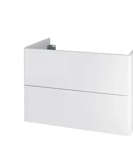 Kúpeľňový nábytok Mereo Siena, kúpeľňová skrinka 80 cm, biela lesk CN411S