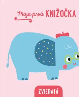 Leporelá, krabičky, puzzle knihy Moja prvá knižočka: Zvieratá