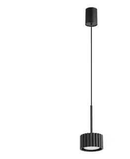 Svietidlá  SL.2677 - Závesné svietidlo na lanku AURA 1xGX53/10W/230V čierna SL.2677