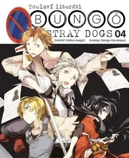 Manga Bungó Stray Dogs - Toulaví literáti 4 - Kafka Asagiri,Sango Harukawa,Petr Kabelka,Eliška Kabelková Vítová