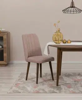 Jedálenské sety Jedálenský set s rozkladacím stolom a stoličkami (3 kusy) Vina 0900 - Walnut, Stone
