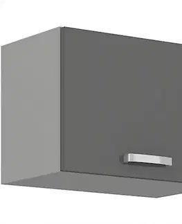 Kuchynské skrinky visiace Skrinka do kuchyne GREY 50GU-36 1F