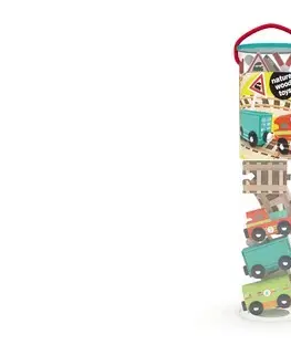 Vláčiky a autíčka J'ADORE Set COCO CHÉRI vlak vo veľkej tube J’ADORE
