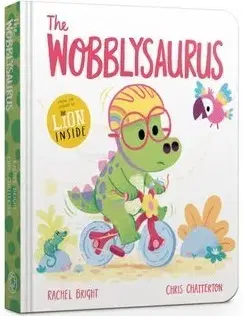 Leporelá, krabičky, puzzle knihy The Wobblysaurus Board Book - Rachel Bright,Chris Chatterton