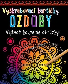 Pre deti a mládež - ostatné Vyškrabovací kartičky: OZDOBY