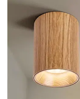 Svietidlá BRILAGI - Bodové svietidlo TRINE 1xGU10/30W/230V dubový dekor WO-TRINE-01C-WOOD-OEM