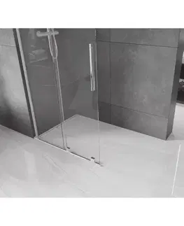 Sprchové dvere MEXEN/S - Velar L Sprchová zástena posuvná Walk-in 120 x 200, transparent 8 mm, chróm 871-120-003-03-01