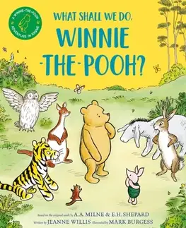 Leporelá, krabičky, puzzle knihy What Shall We Do, Winnie-the-Pooh? - Jeanne Willis