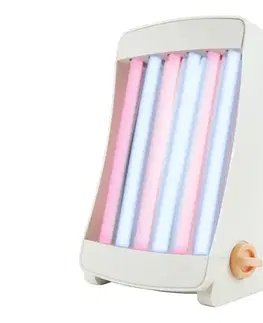 Predlžovacie káble  Domáce solárium na tvár s 6 farebnými UV trubicami Cosmedico 90W/230V GB906C