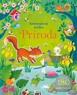 Nalepovačky, vystrihovačky, skladačky Samolepková knižka - Príroda