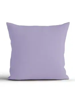Dekoračné obliečky MKLozkoviny.sk Bavlnená obliečka na vankúš Renforcé 40 × 40 cm - Jasmine levanduľová-  -