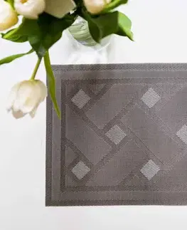 Prestieranie JAHU collections Prestieranie Deluxe 30 × 45 cm – Majda ornamenty sivé