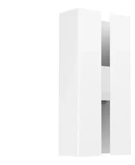 LED osvetlenie Eglo 902019 - LED vonkajšie nástenné svietidlo BRISCOLA 2× LED / 4 W / 230 V IP44 biela 902019