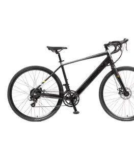 Elektrobicykle Gravel elektrobicykel Olpran e-Gravel 28" 360Wh - model 2026 • dojazd až 90 km šedá/čierna - 17" (155-175 cm)