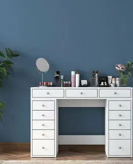 Konferenčné stolíky Kozmetický stolík Grace White