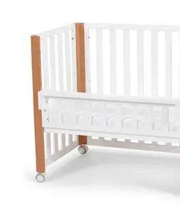 Postieľky KINDERKRAFT SELECT - Detská postieľka 4v1 KOYA Premium buk/borovica KFKOYA00WHT0000