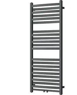 Radiátory do kúpeľne MEXEN - Zing vykurovací rebrík/radiátor 1200 x 500 mm, 513 W, antracit W128-1200-500-00-66