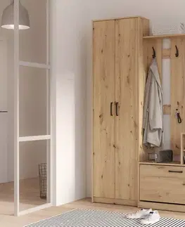 Predsieňový nábytok Predsieňový nábytok NIKO nikd01-d78 dub artisan