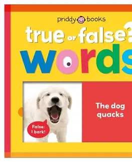 Leporelá, krabičky, puzzle knihy Words - Priddy Books