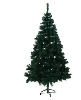 Vianočné stromčeky KONDELA Christmas Typ 10 vianočný stromček 120 cm zelená