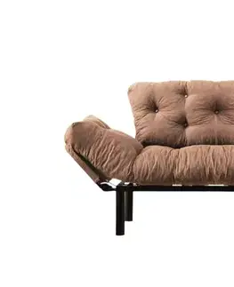 Pohovky a gauče Dvojmiestna rozkladacia pohovka Nitta - Light Brown