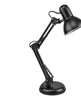 Lampy Eglo 56042 - LED Stolová lampa 1xE14/4,9W/230V čierna 56042