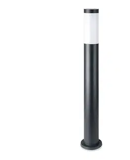 Záhradné lampy  Vonkajšia lampa 1xE27/60W/230V IP44 80cm antracit 8961
