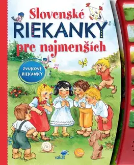 Zvukové knihy Slovenské riekanky pre najmenších - Zvukové riekanky
