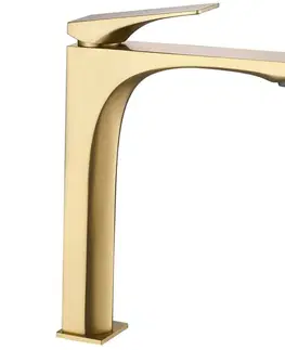 Kúpeľňové batérie REA - Umývadlová batéria Joe Brush Gold vysoká REA-B8991