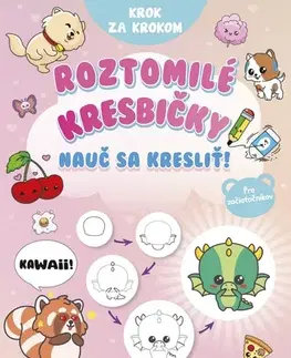 Pre deti a mládež - ostatné Krok za krokom: Roztomilé kresbičky