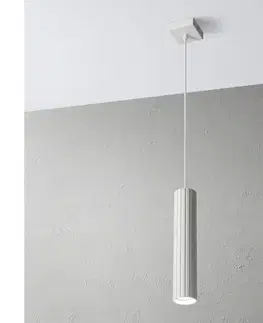 Svietidlá BRILAGI - Závesný luster na lanku CRISPINA 1xGU10/10W/230V biela 8590828132431