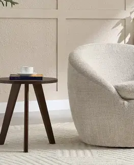 Relaxačné a masážne Otočné relaxačné kreslo SALENI Dekorhome
