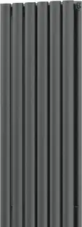Radiátory do kúpeľne MEXEN - Dallas vykurovací rebrík/radiátor 1600 x 360 mm, 1039 W, antracit W214-1600-360-00-66
