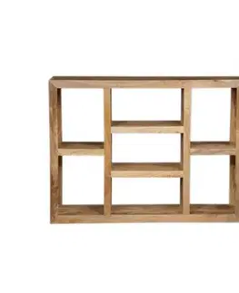 Knižnice Knižnica Hina 130x90x35 z mangového dreva