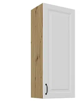 Kuchynské skrinky visiace Skrinka do kuchyne Stilo biely/artisan 45G-108 1F