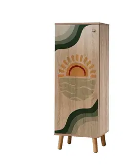 Predsieňové steny Hallway Furniture Set Vegas Sonomo - 930 - 1070