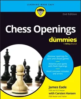 Šport Chess Openings For Dummies - Carsten Hansen,James Eade