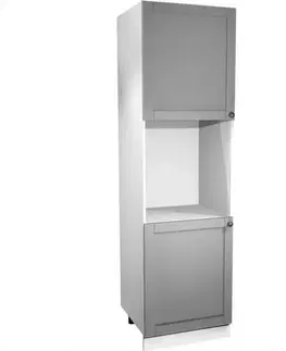 Kuchynské skrinky Kuchynská skrinka Linea D60P grey