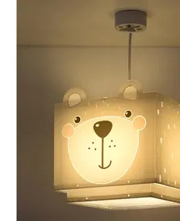 Svietidlá Dalber 64572 - Detský luster LITTLE TEDDY 1xE27/60W/230V 64572