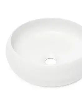 Umývadlá Umývadlo na dosku SAT Feel 36x36 cm matné bez prepadu SATUMFEEL3636M SATUMFEEL3636M