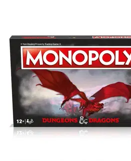 Hry v angličtine Winning Moves Hra Monopoly Dungeons and Dragons (hra v angličtine)