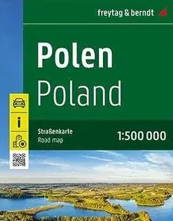 Do auta Poľsko 1:500 000 - automapa