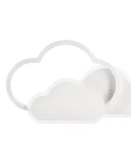 Stropná svetla LED stropné svietidlo Stropné svietidlo Clouds 24W 2800–6500K s diaľkovým ovládaním, biele tienidlo, nastaviteľná farba svetla, detská izba, obývačka