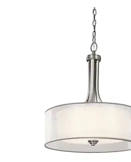 Svietidlá Elstead Kichler KL-LACEY-P-L-AP - Reťazový luster LACEY 4xE27/60W/230V, matný chróm KL-LACEY-P-L-AP