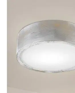 Svietidlá BRILAGI - Stropné svietidlo PINO 1xE27/15W/230V borovica/strieborná pr. 27,5 cm LD-PD-6.1