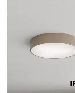 Svietidlá BRILAGI-Kúpeľňové svietidlo s senz. CLARE 3xE27/72W/230V pr. 40 cm IP54 béžová 8590828611486