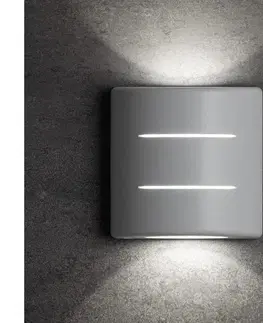 LED osvetlenie  39183 - LED Vonkajšie nástenné svietidlo REFAZI LED/6W/230V IP54 biela 39183