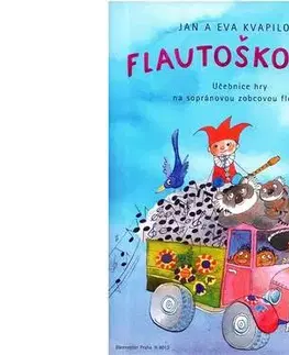 Hudba - noty, spevníky, príručky Flautoškola 2 - Eva Kvapilová,Jan Kvapil